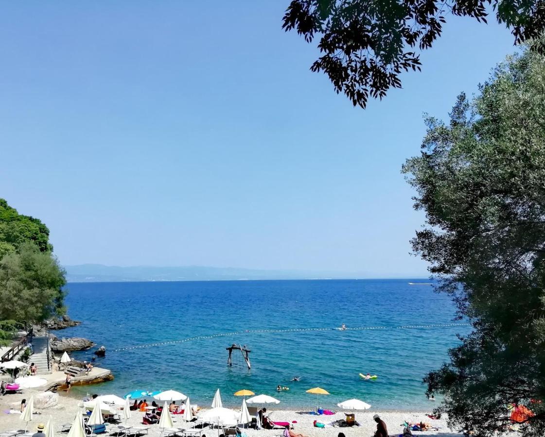 Cozy Apartment Bosnjak Near Opatija, With Sea View Terrace, Air Condition, Free Private Parking Icici Exterior photo