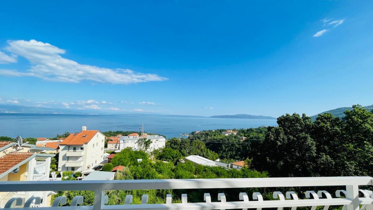 Cozy Apartment Bosnjak Near Opatija, With Sea View Terrace, Air Condition, Free Private Parking Icici Exterior photo