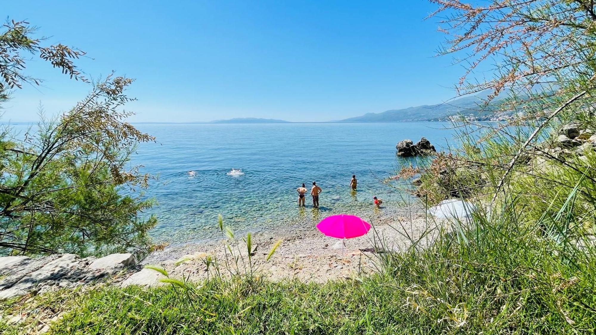 Cozy Apartment Bosnjak Near Opatija, With Sea View Terrace, Air Condition, Free Private Parking Icici Exterior photo